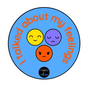 Talking about Feelings Reward Stickers